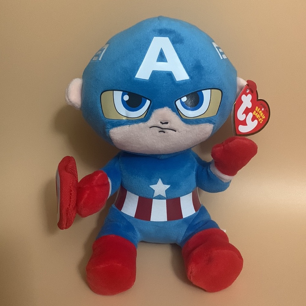 TY Beanie Babies Captain América